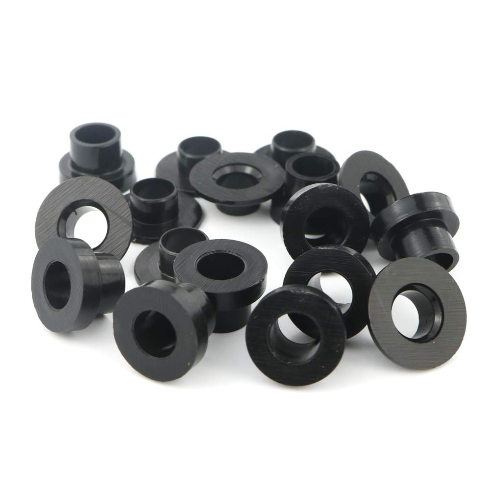 Xitomer Motorcycle Accessories Full Fairing Bolts Screws Kits Washer Fastener for Kawasaki Ninja 250R EX250R 2008 2009 2010 2011 2012 Black