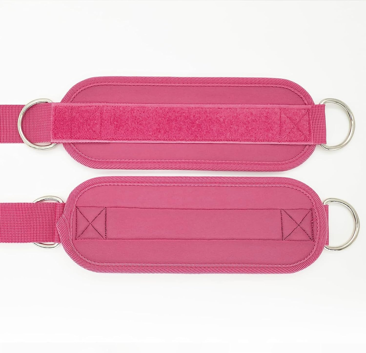 Ankle Straps for Cable Machines Gym Straps Resistance Bands with Double D-Rings and Neoprene Support for Kickbacks, Glute Workouts, Leg Extensions, Curls, and Hip Abductors for Men and Women image number 3