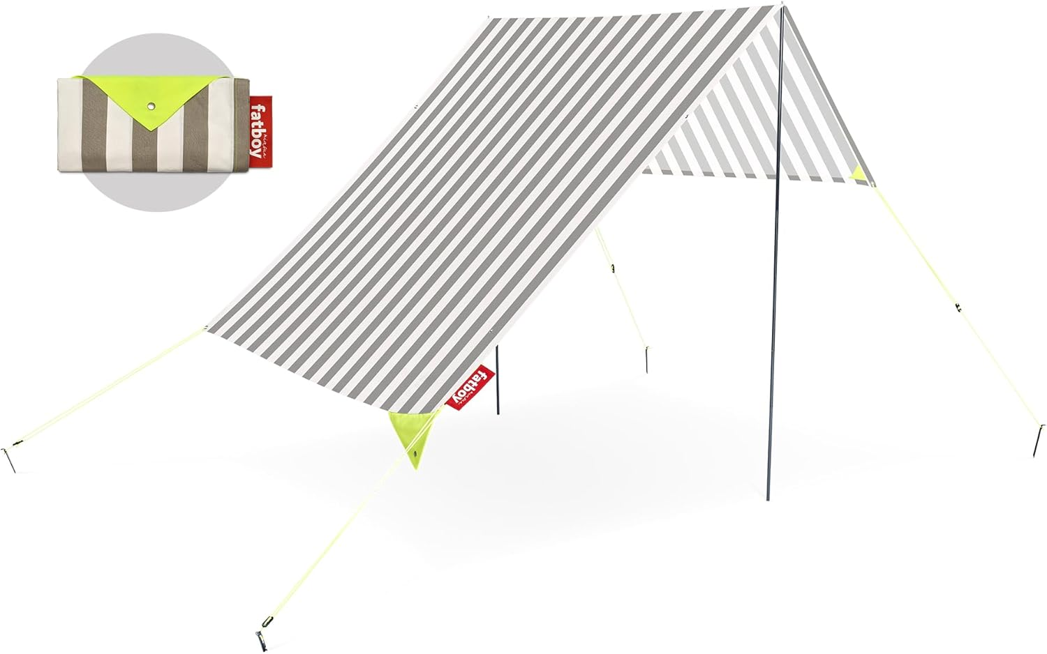 Fatboy&reg; Miasun Multi | Portable Beach Tent | Lightweight and Easy to Assemble | UV Resistant Beach Tent | 330 X 190 X 140 Cm