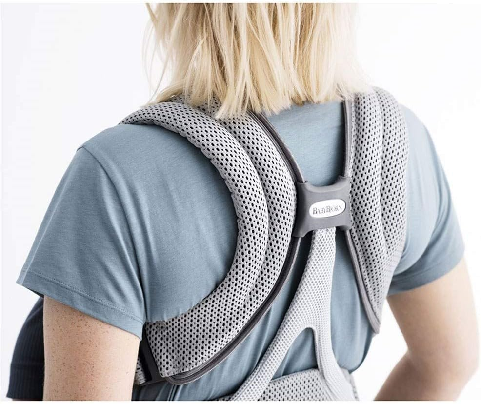 Babybj&ouml;rn Baby Carrier Move, 3D Mesh, Grey - Navy Blue image number 3