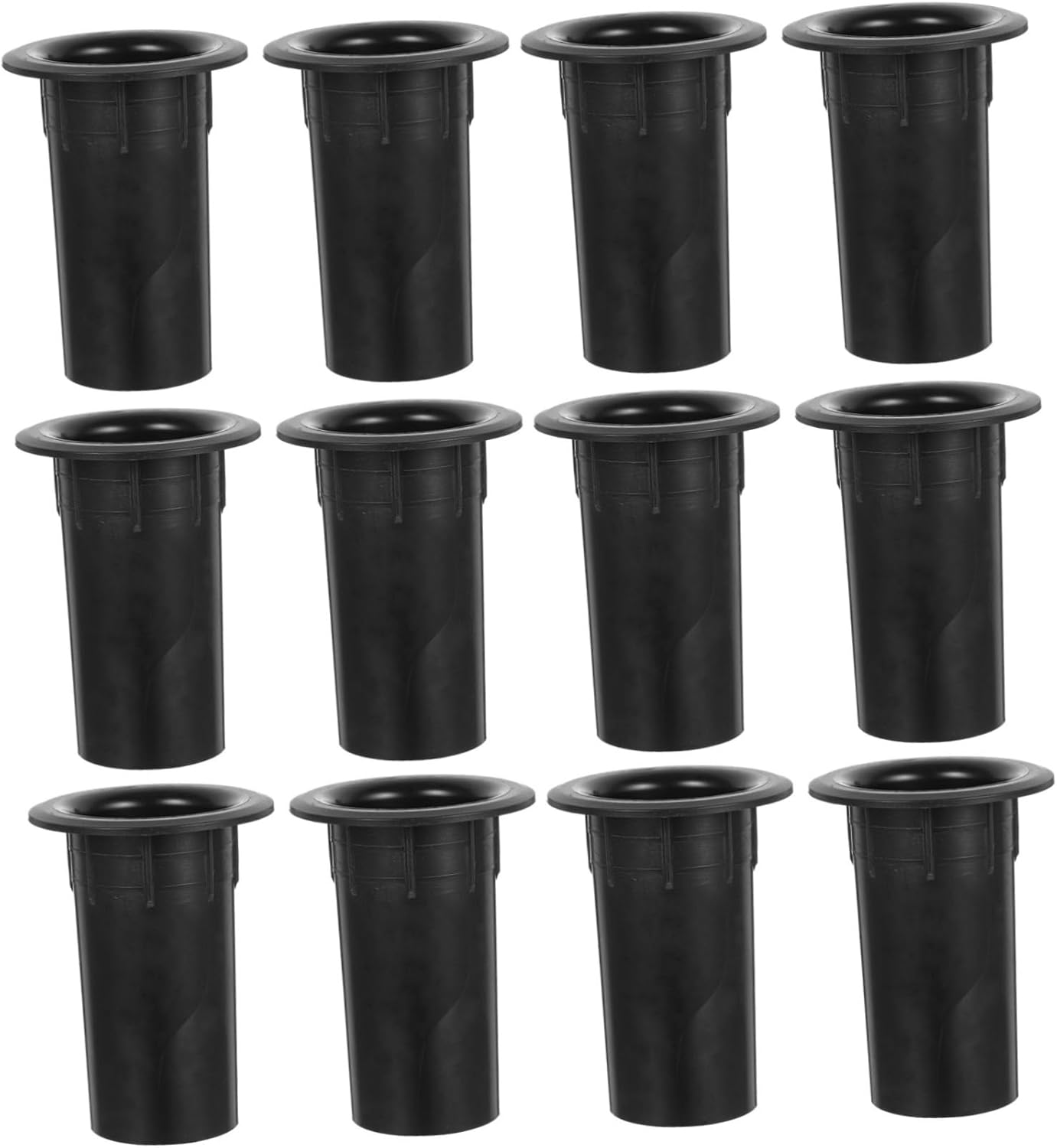 Happyyami 12Pcs Plastic Woofer Box Port Tube Speaker for Home Car and Portable Speakers image number 2