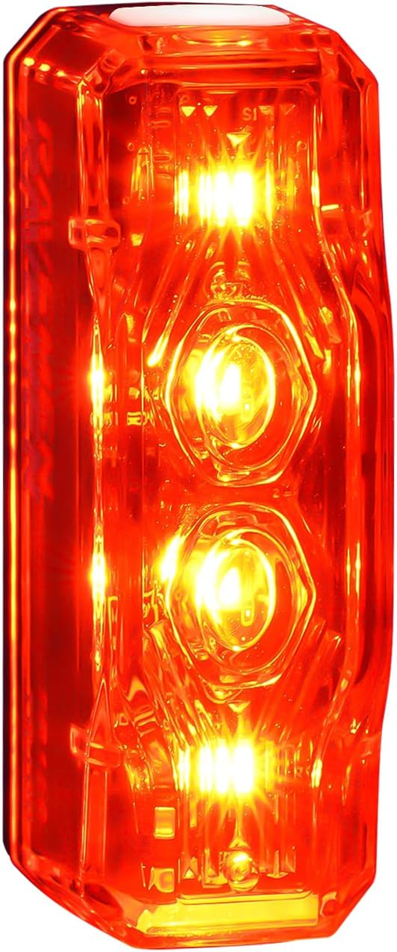 RAVEMEN TR150 Bike Tail Light with 3 Kinds of Install Ways,150 Lumens Rechargeable Bicycle Rear Safety Light for Daytime/Night Riding