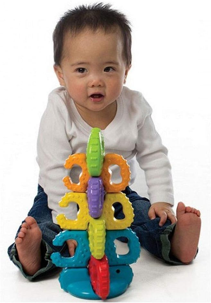 Playgro Ring Linking Stacker Toy, Multi image number 3