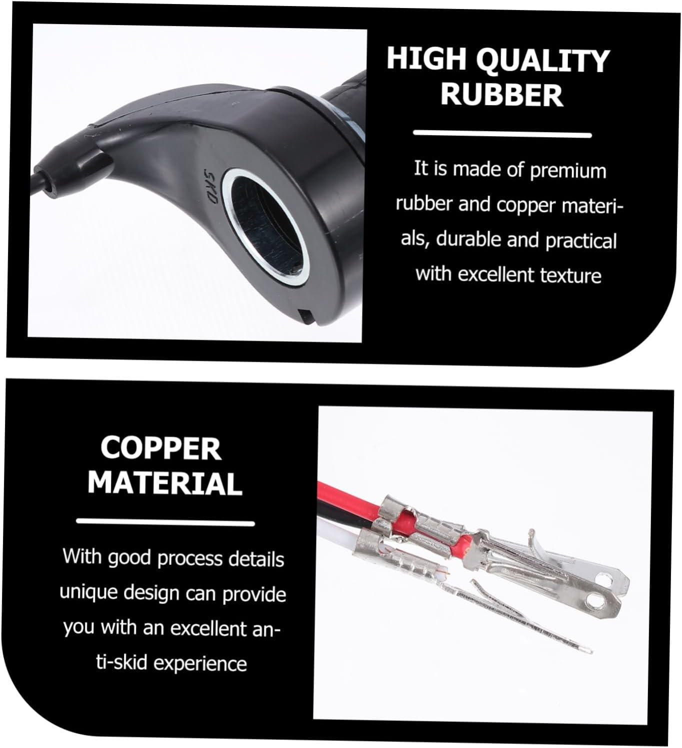 Ibasenice Professional Throttle Handle Grip Gas Grip for Motorbike ATV Accessories image number 5