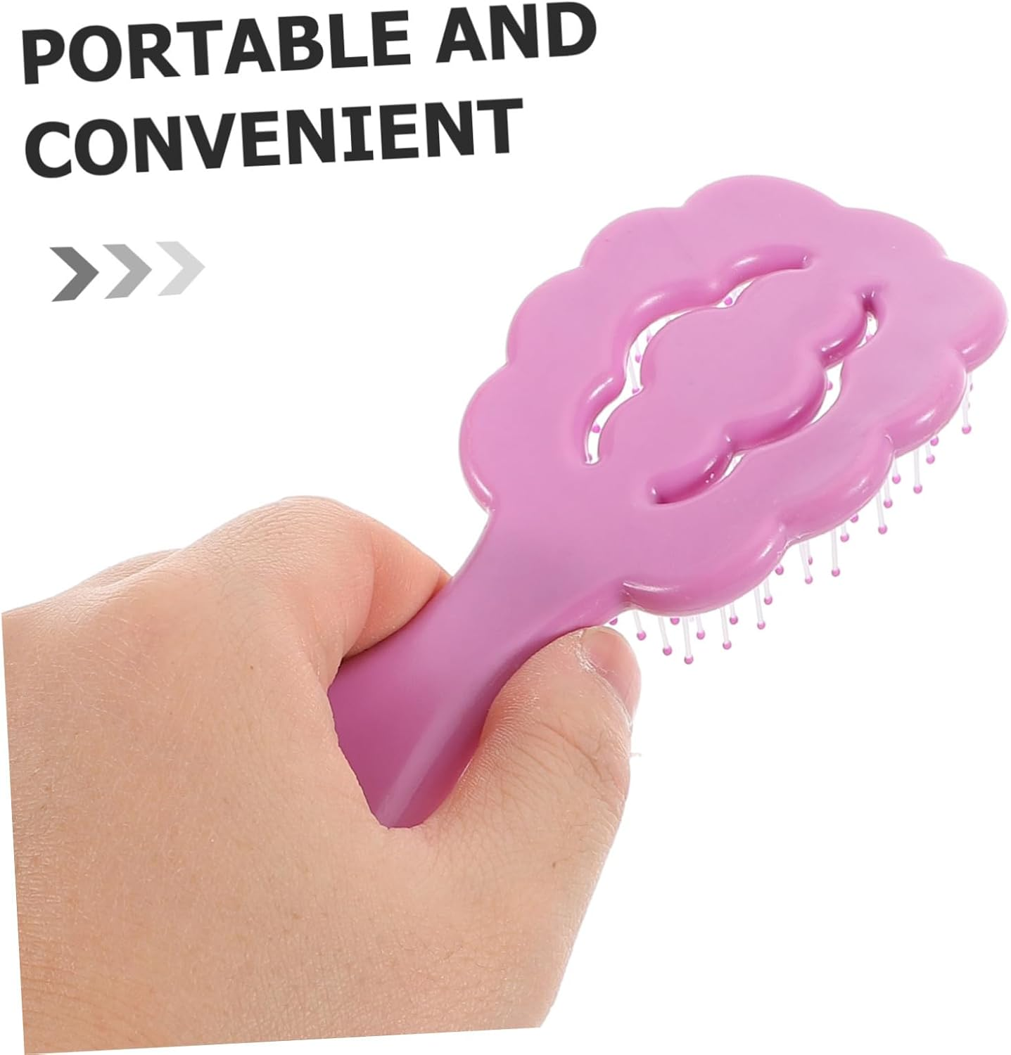 Beatifufu Massage Detangling Comb for Boy Girl Painless Hair Brush Cartoon Scalp Massager for Thick Curly Hair image number 2