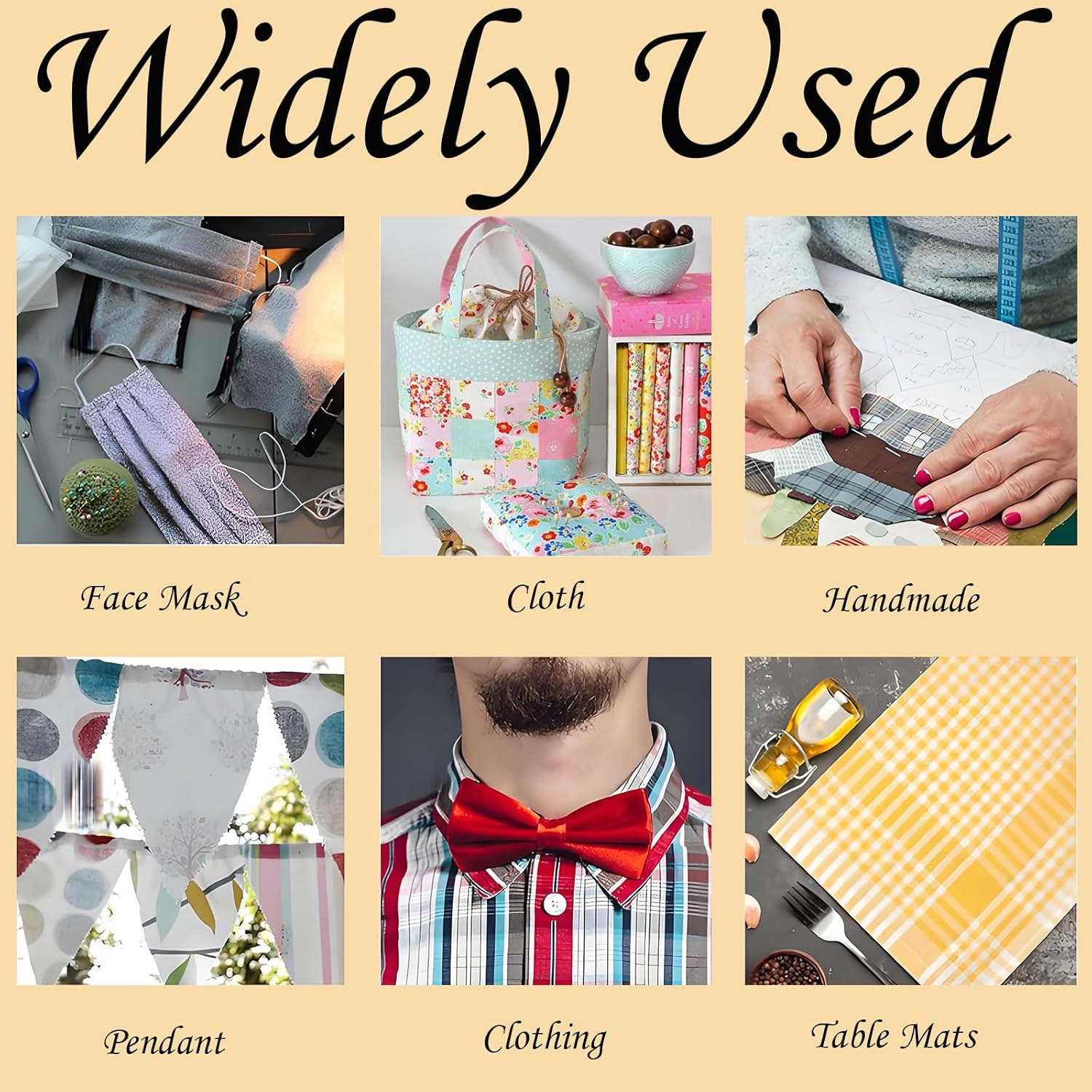 ZHIGOU Medium Weight Iron-On Non-Woven Fusible Interfacing 15.75 Inch X 30 Yard,Fusible Fleece,White Polyester Single-Sided Interfacing Fabric for Fsewing Supplies, Quilting,Diy,Bags,Home Decoration image number 1