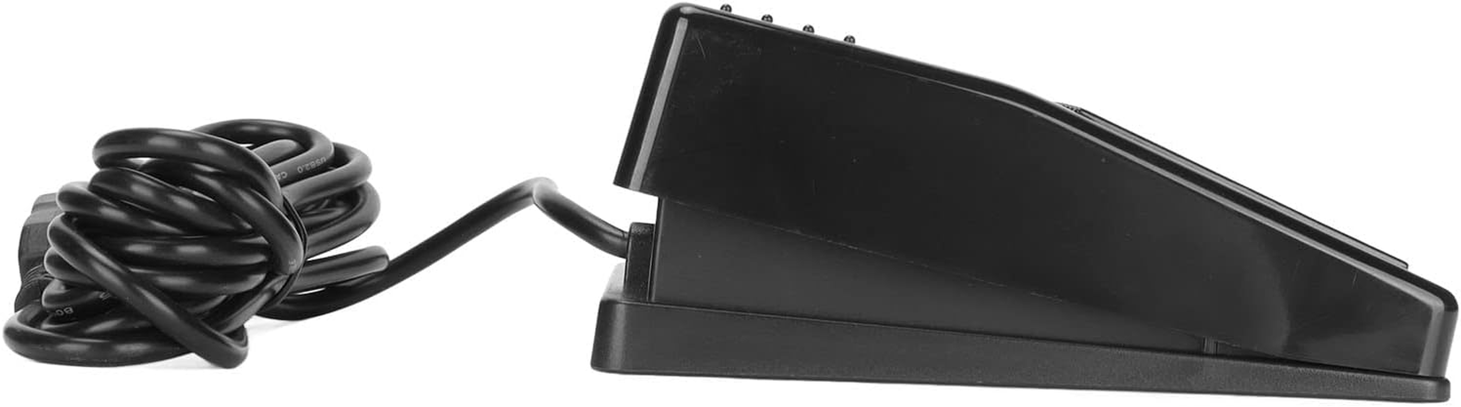 USB Single Foot Pedal, One Key Customized Computer Keyboard Action Pedal, Multimedia Key Photoelectric Optical Switch Transcription for PC Video Game,Push to Talk image number 6