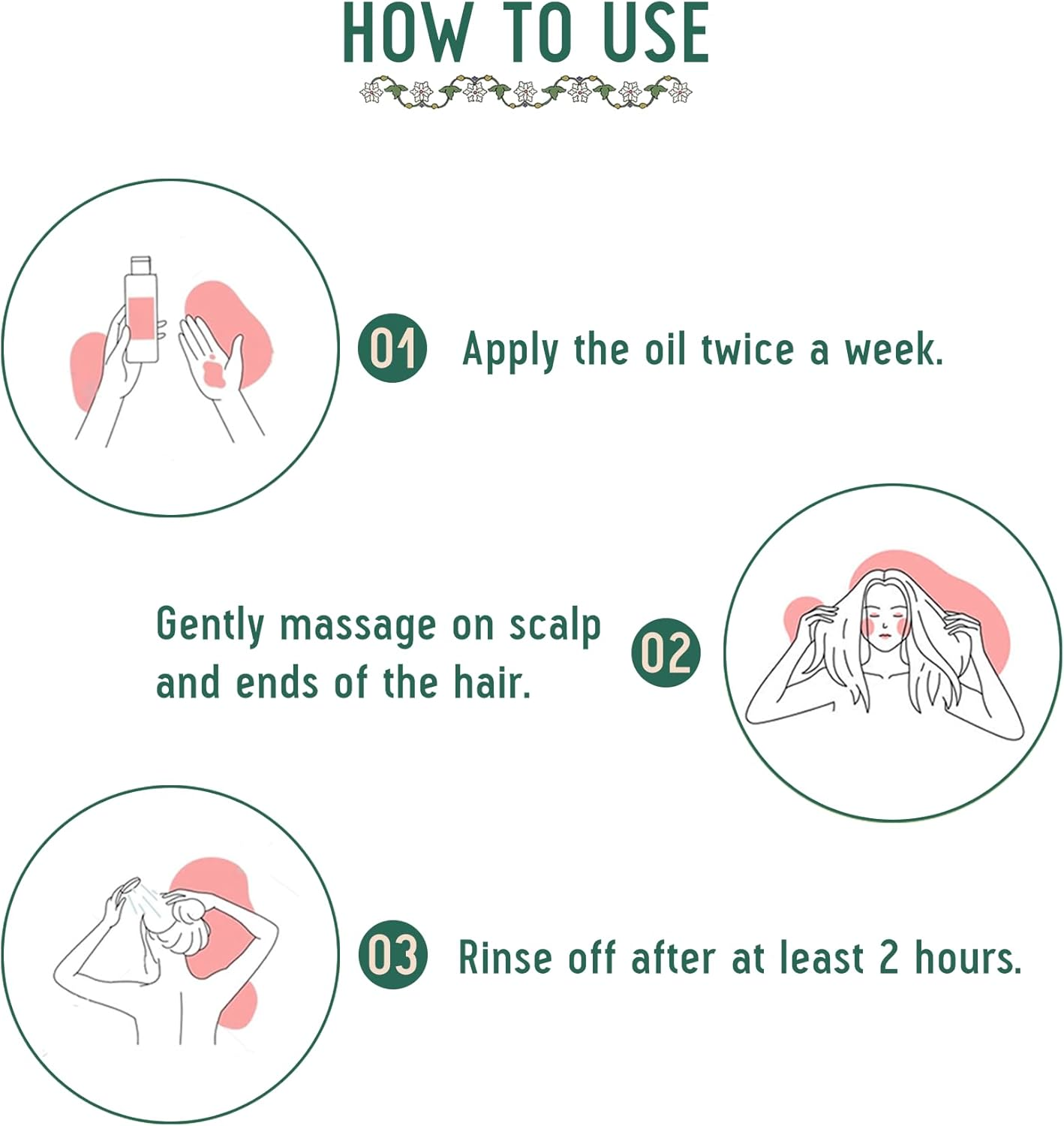 AVIMEE HERBAL Keshpallav plus Hair Oil for Unisex 100 Ml image number 4