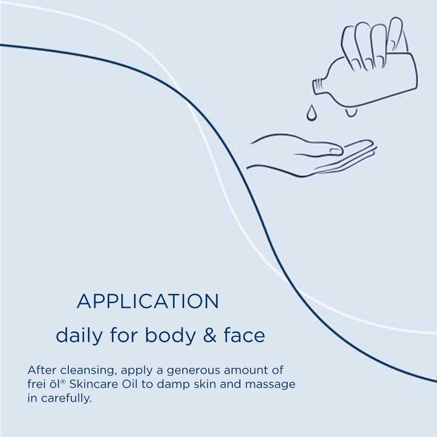 Frei &Ouml;l Care Oil, Skin Care Specialist against Scars, Stretch Marks and Pigment Spots, Body Oil, Microbiome Friendly and Vegan, 125 Ml