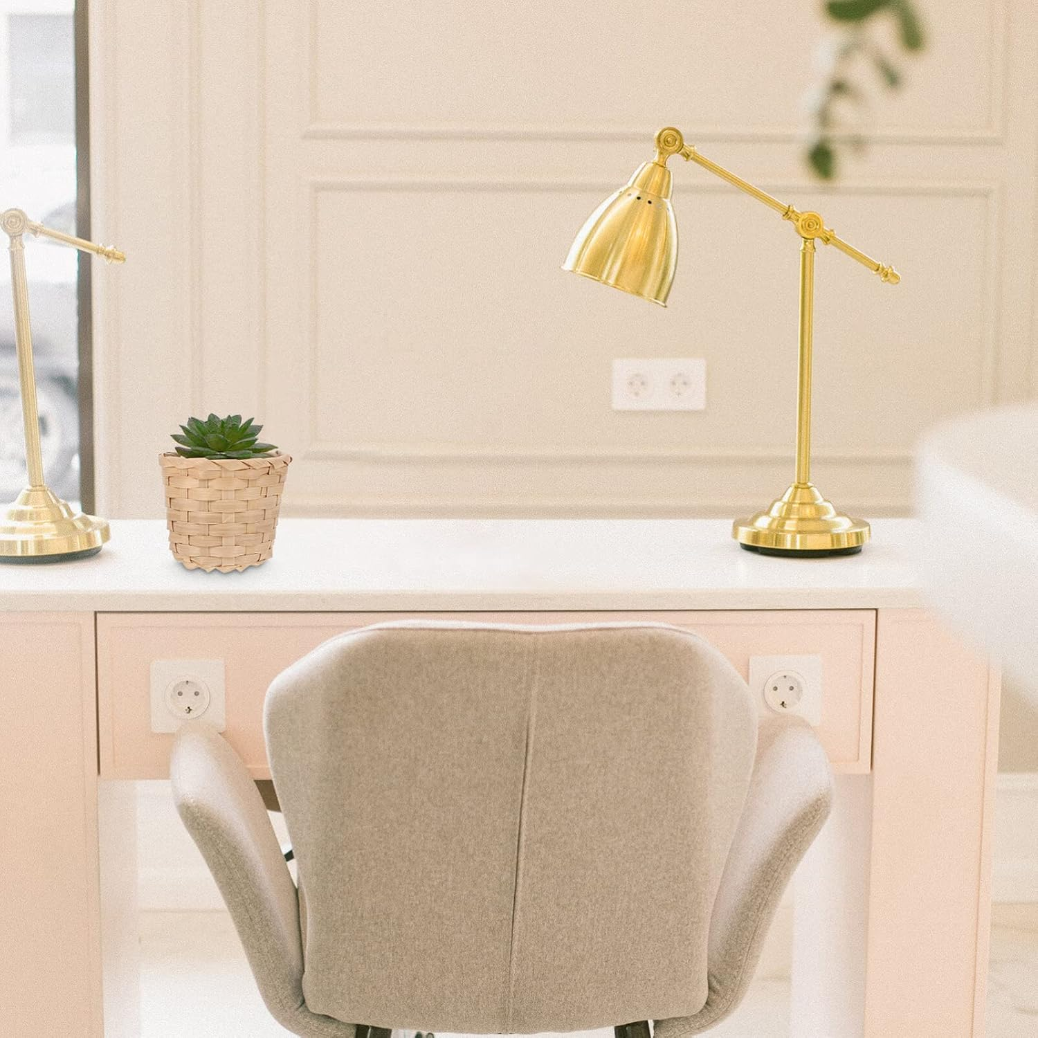 Angoily Versatile Bamboo Storage Baskets 10Pcs for Fruits Snacks Decor Rustic Design image number 4