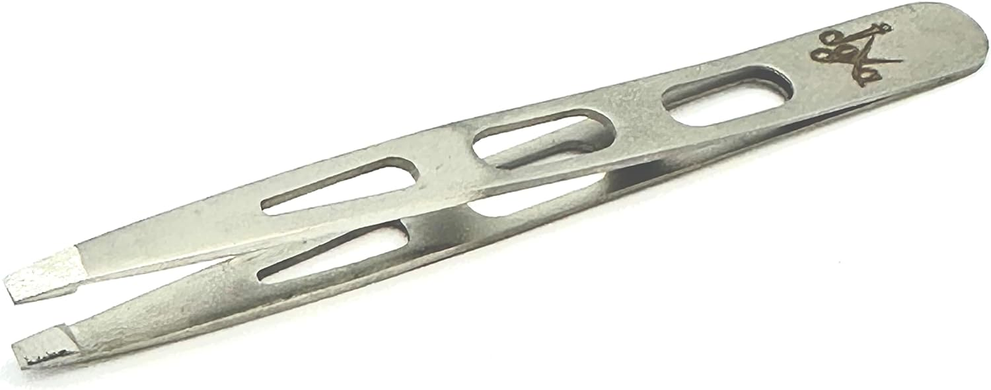 Solingen Eyebrow Tweezers Stainless Steel Straight Tip Professional Hair Removal