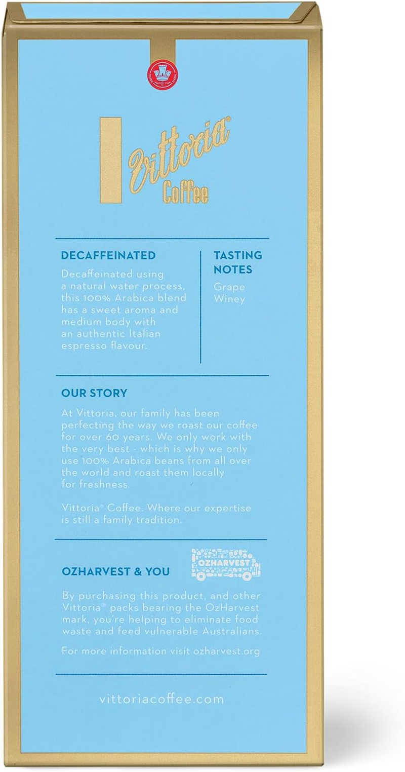 Vittoria Coffee 100% Arabica Decaffeinated Nespresso Compatible Aluminium Capsules 52G (6 Packs X 10 Pods) image number 4