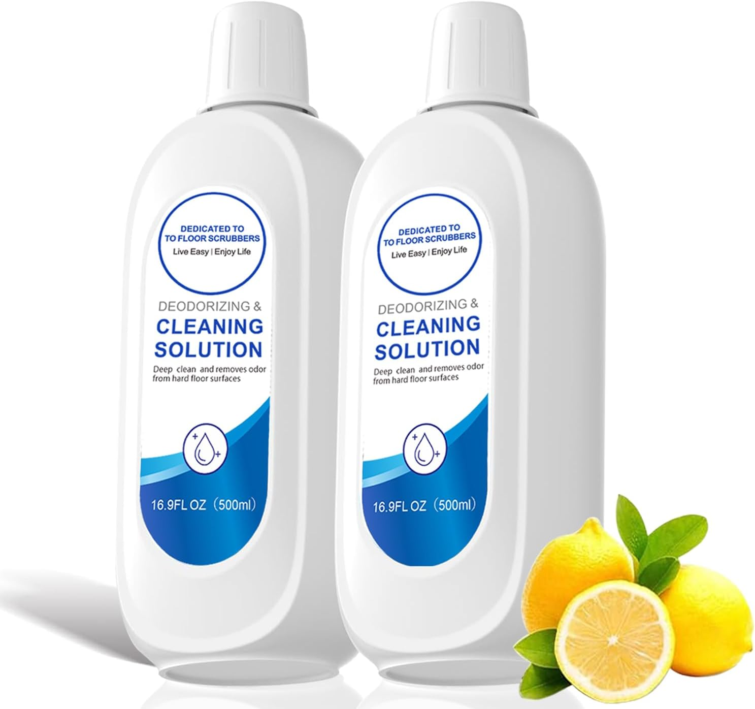 Floor Cleaning Solution Compatible for All Robot Vacuum Cleaners and Dry/Wet Floor Cleaners, Deep Cleans for Multiple Hard Floors, Suitable with Mopping and Cordless Cleaner (2 Bottle-1 Litre) image number 3