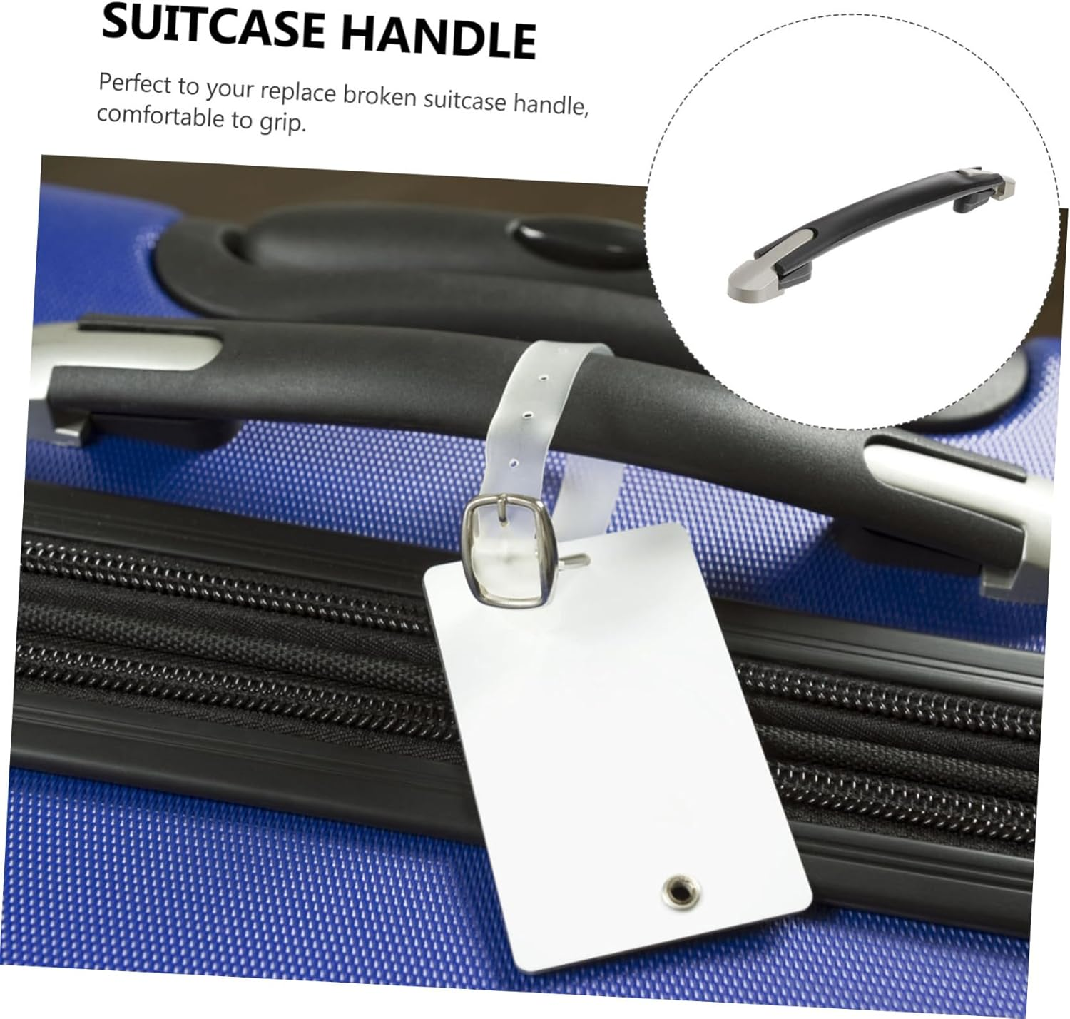 GALPADA 2Pcs Replacement Suitcase Luggage Handle Strap Carrying Handle Grip for Travel Suitcase Luggage Case image number 4