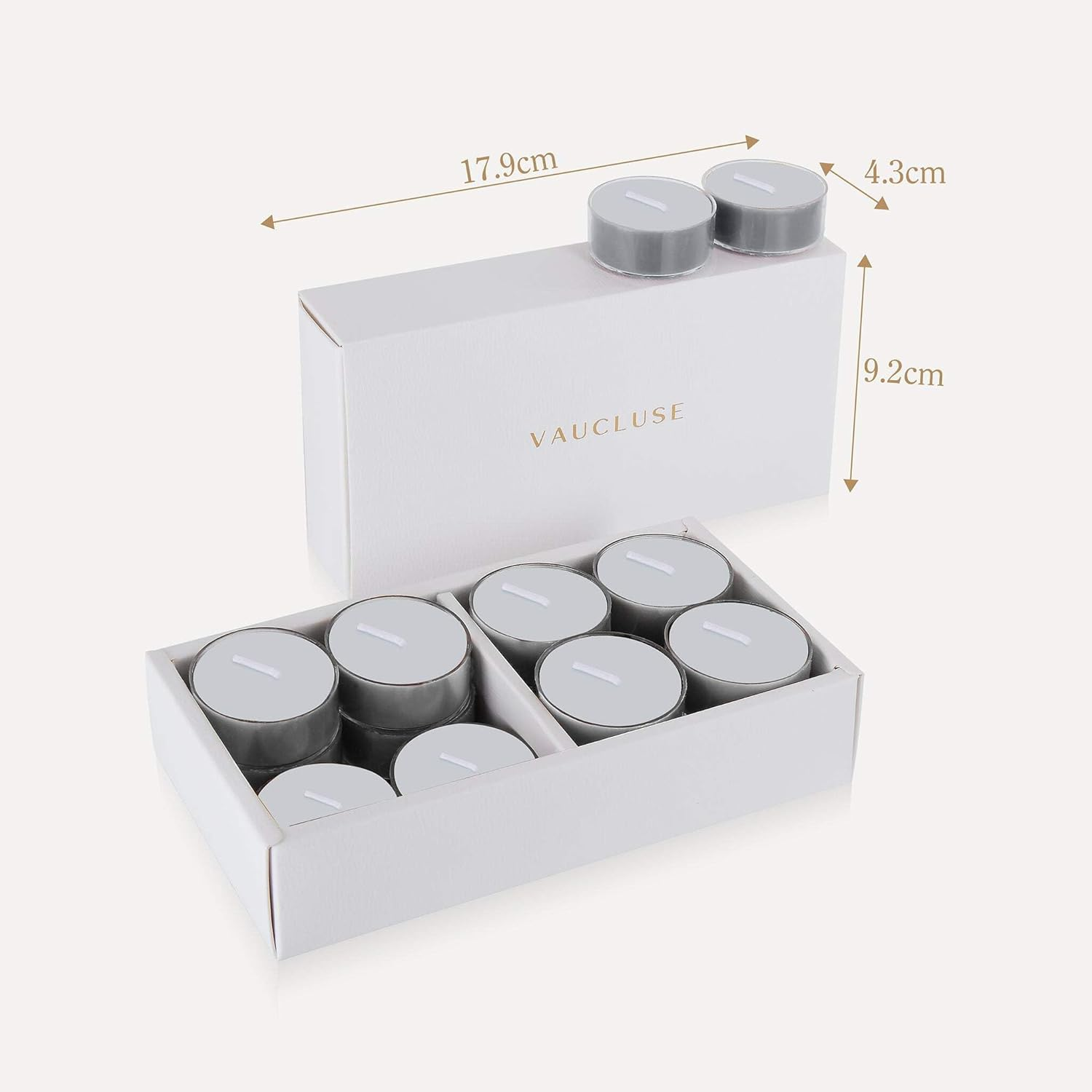 Velvet Scented Tealight Candles 16 Pack - Soy Wax, Hand-Poured, Luxurious & Sensual Aroma, Warm Spices, Vanilla & Soft Florals, Eco-Friendly, Ideal for Elegant Ambiance image number 4