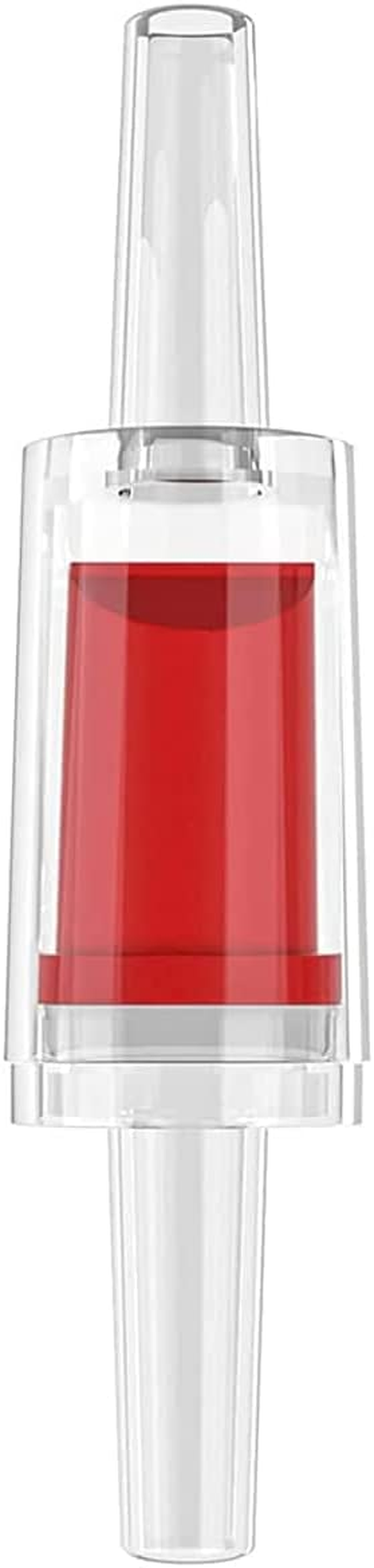 6 Pcs Fish Tank Aquarium Red Clear Plastic Air Pump Check Valves