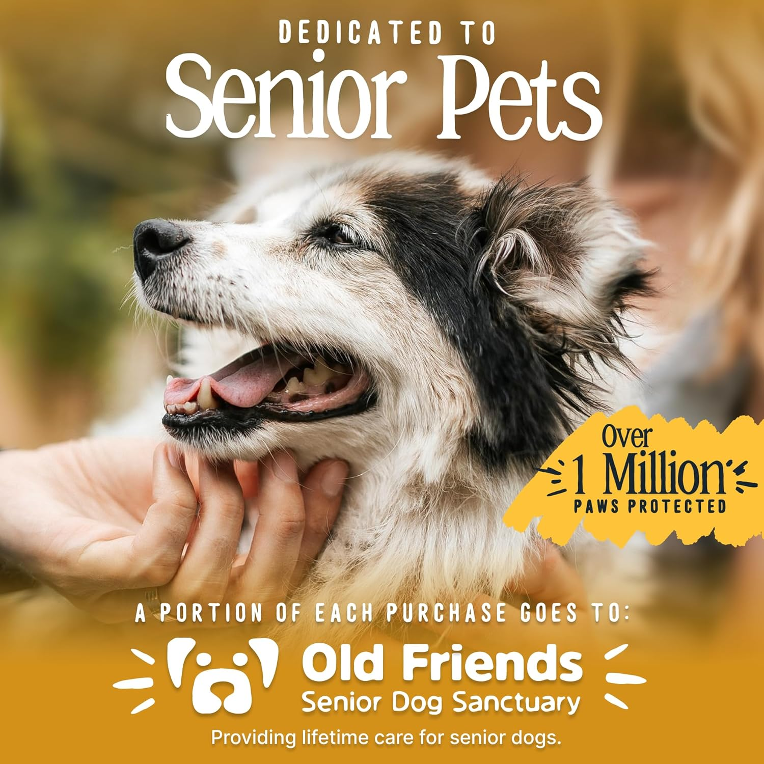 DOK Tigertoes Premium Non-Slip Dog Socks for Hardwood Floors - Extra-Thick Grip That Works Even When Twisted - Prevents Licking, Slipping, and Great for Dog Paw Protection (Cool Caramel, Large) image number 3