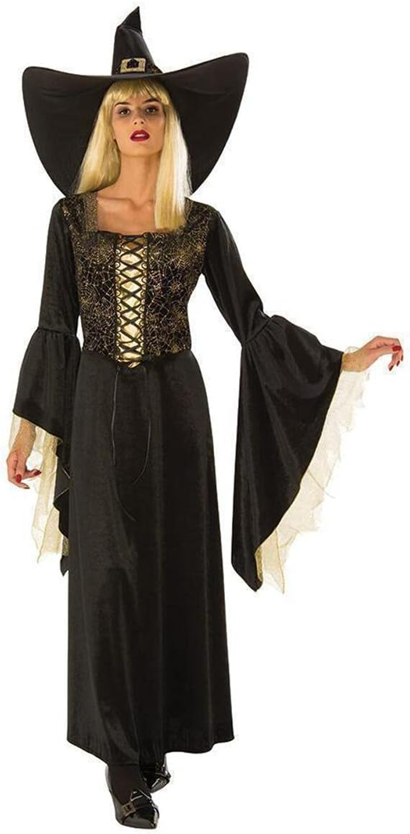Rubie'S Golden Web Witch Costume for Women image number 3