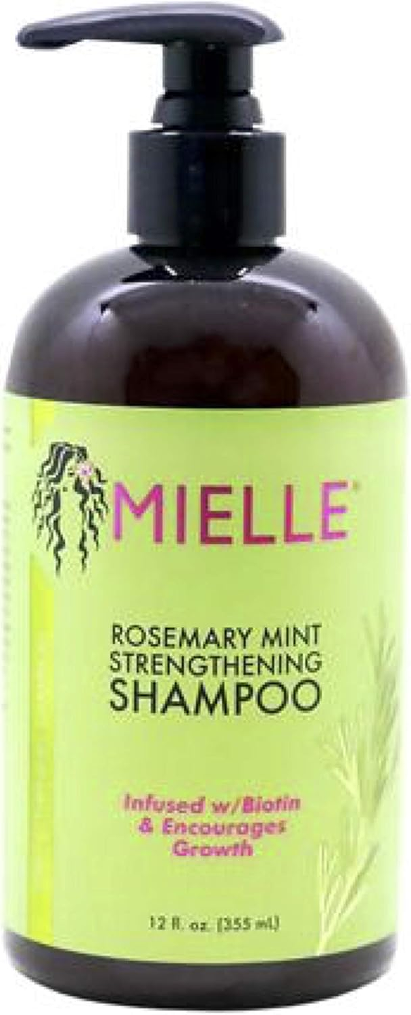 Rosemary Mint Strengthing Hair Masque and Rosemary Mint Strengthing Shampoo by Mielle Organics image number 1