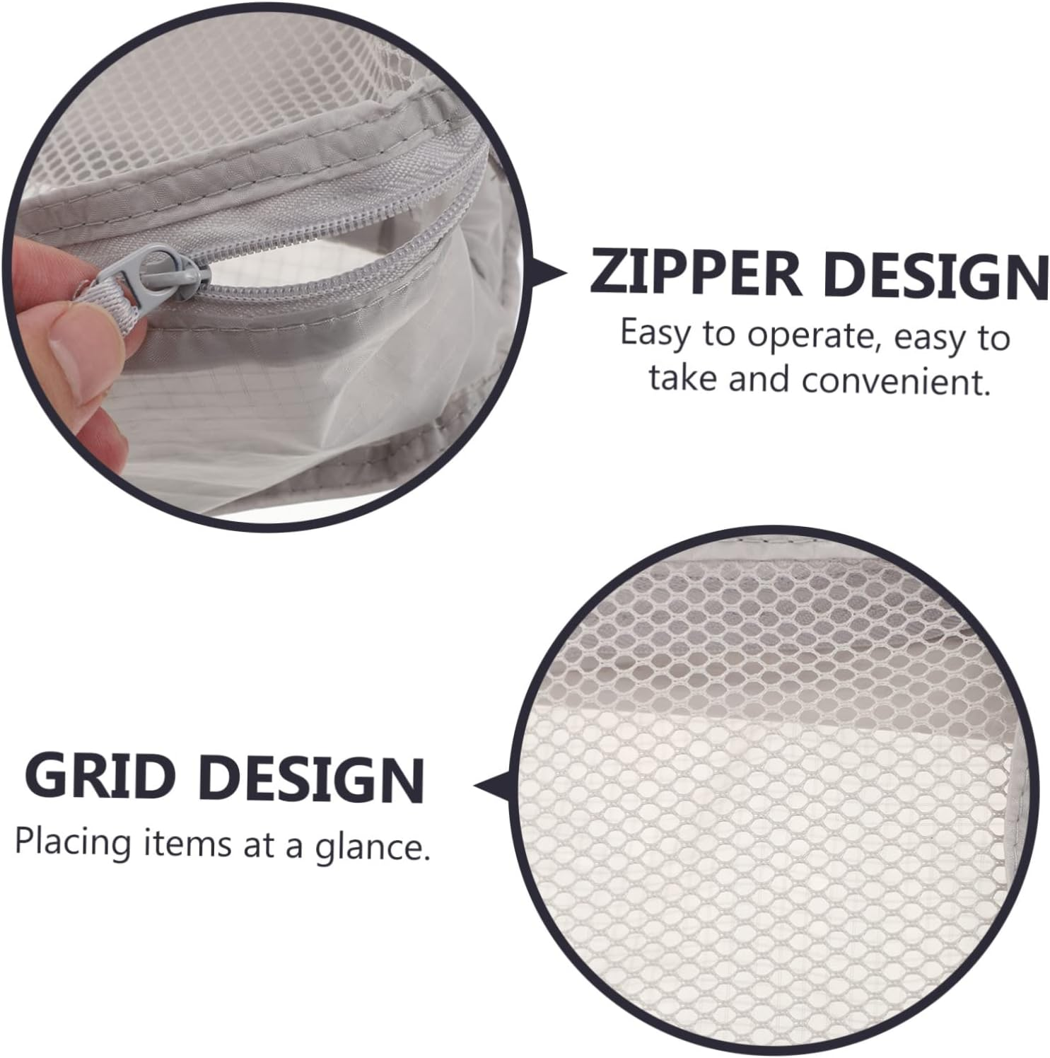 WOFASHPURET Travel Toiletry Bag Polyester Makeup Storage Bag for Home Use and Travel image number 5