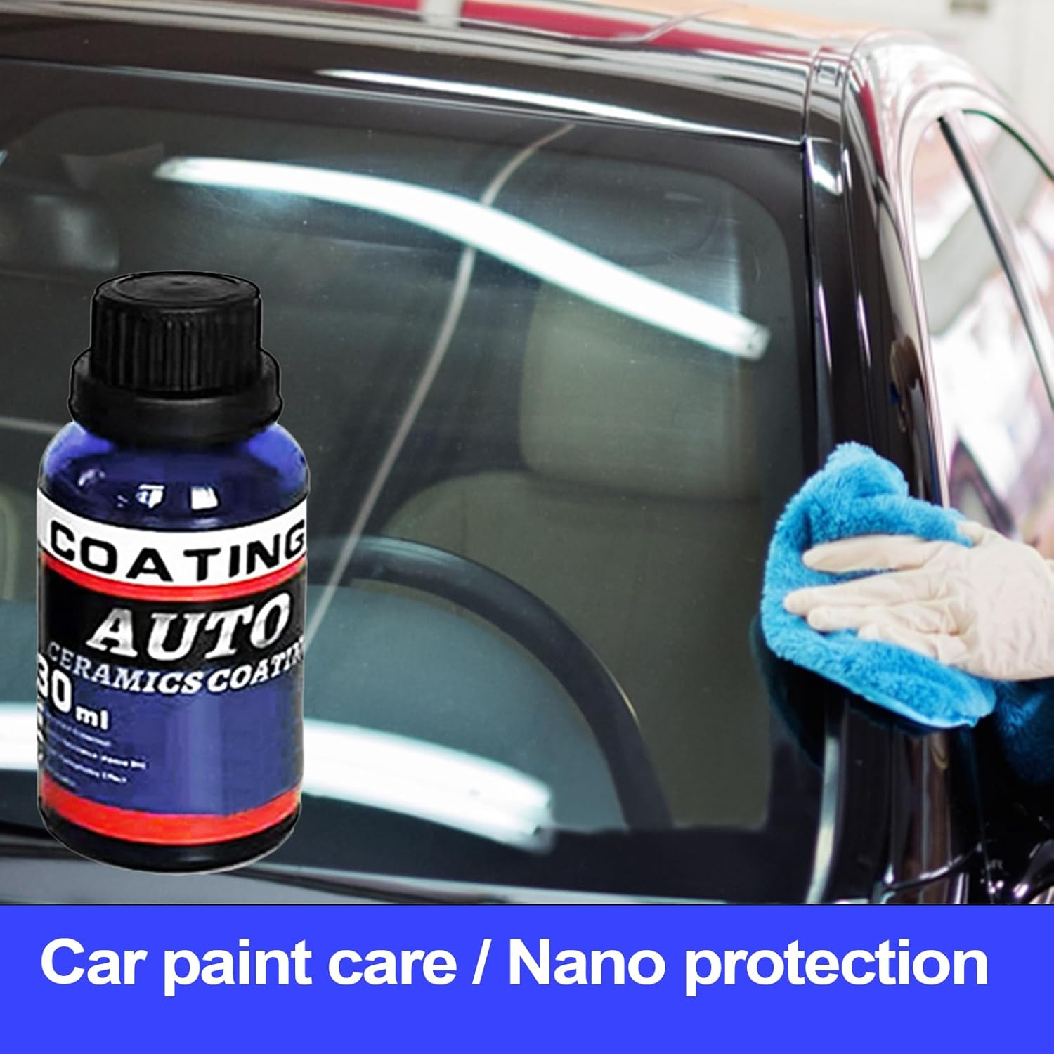 Ceramic Coating for Cars | 30Ml Auto Exterior Polishing Agent - Automotive Coating Agent | for Auto Enthusiasts Detailing Professionals DIY Detailers Daily Drivers Vehicle Fleets Garage Truck image number 1