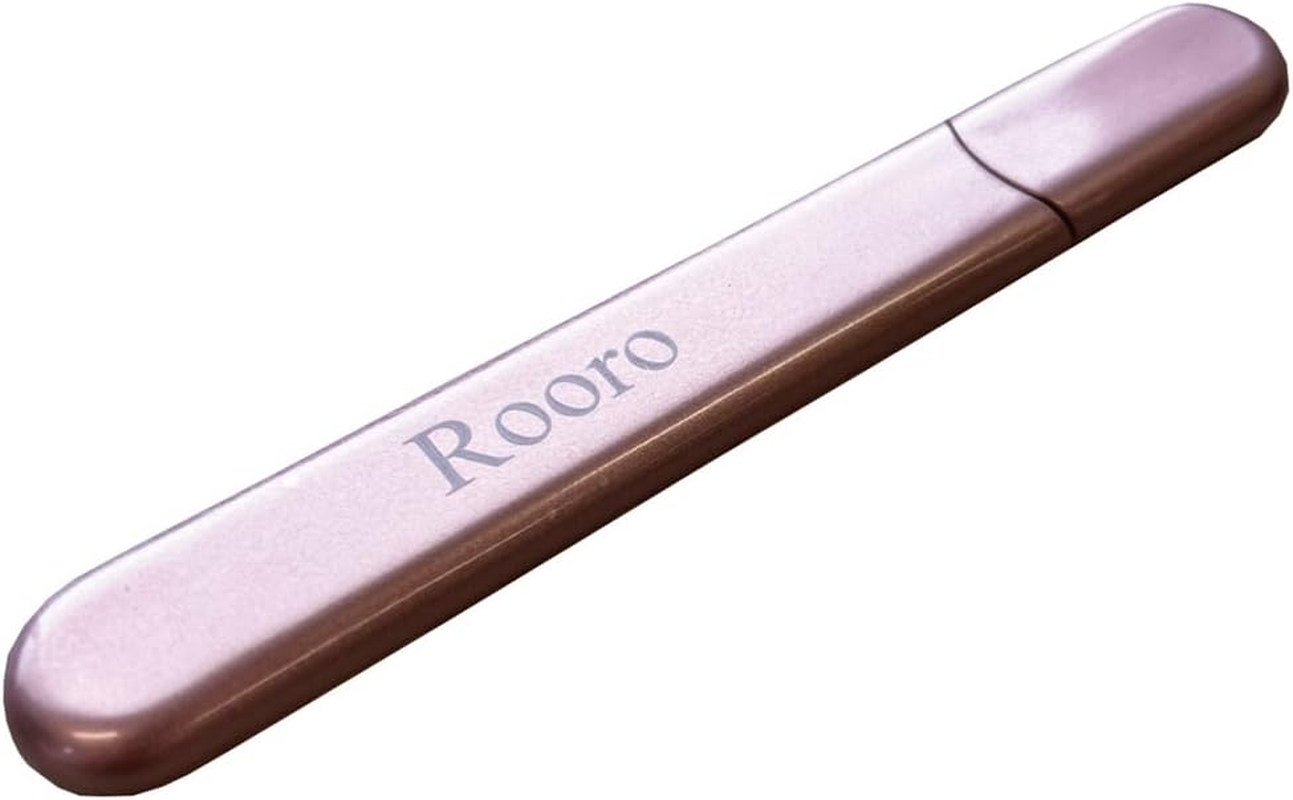 Rooro TULULU Glass Nail File, Vine, Washable, Case Included image number 1