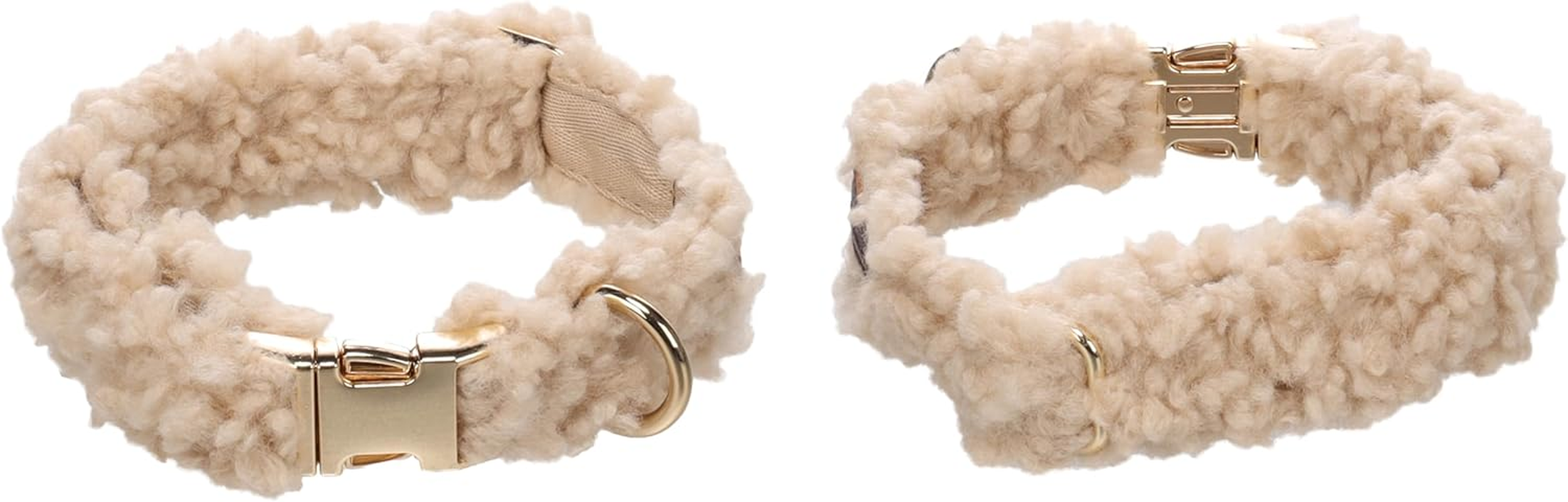 Flamingo Dog Collar Pookie Beige XS 23-35 Cm 15 Mm