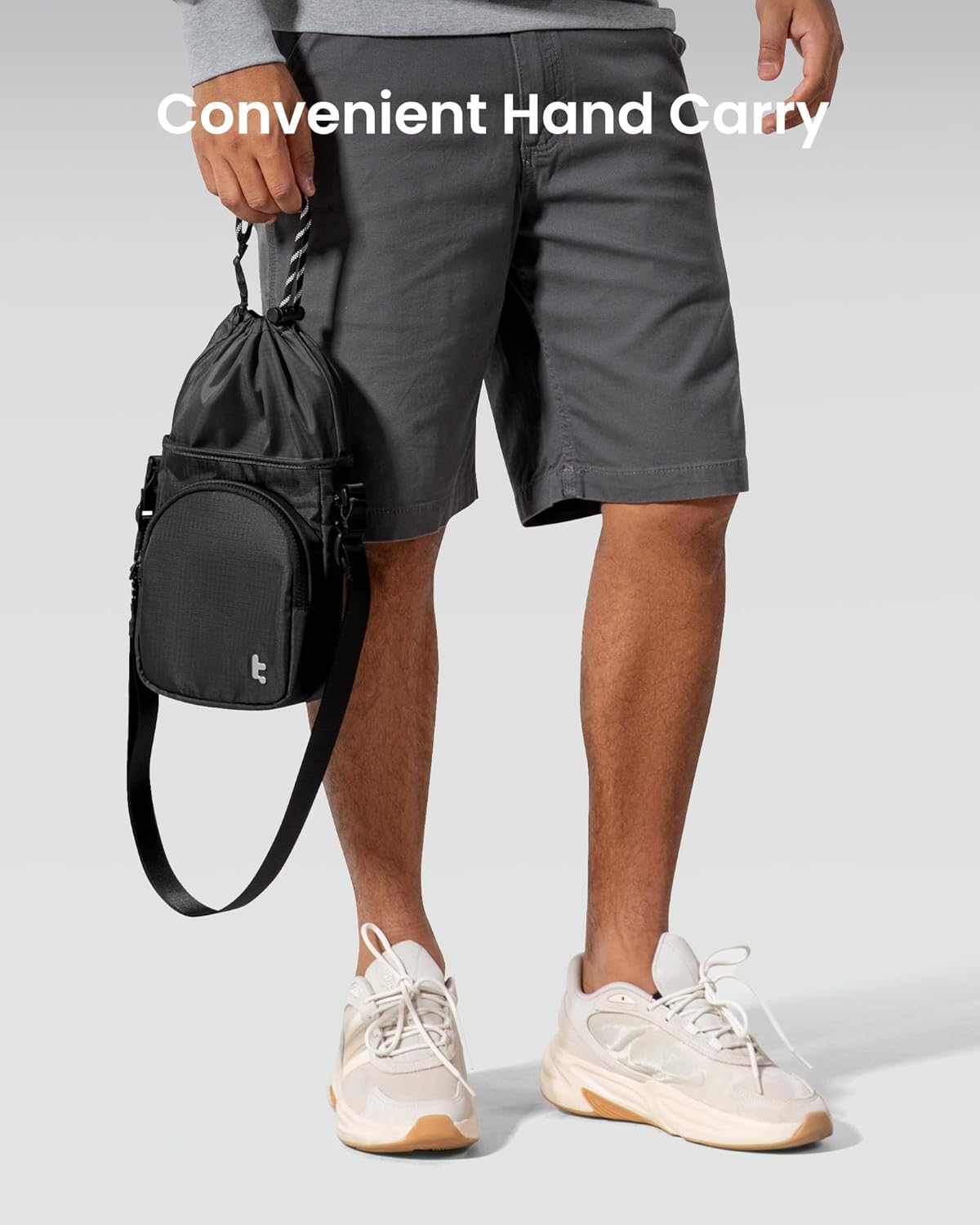 Tomtoc Sling Crossbody Bag for Nintendo Switch 2, Protective Portable Travel Chest Carrying Gaming Pouch, Perfect Fit G05S3 Carry Case