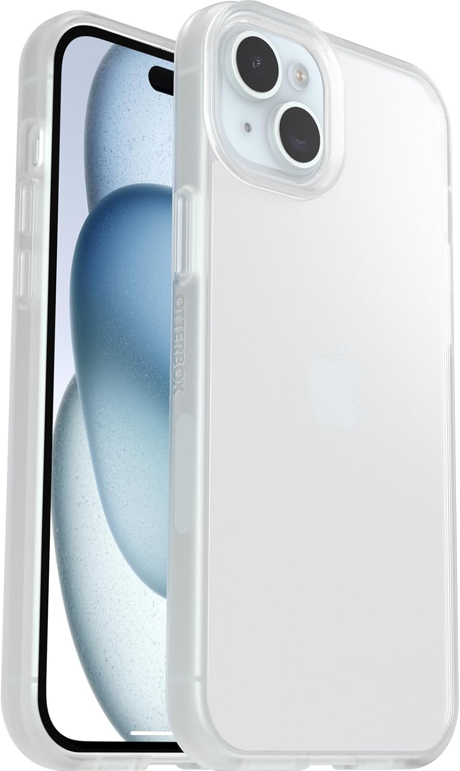 Otterbox React Series Case for Iphone 15 Pro Max, Shockproof, Drop Proof, Ultra-Slim, Protective Thin Case, Tested to Military Standard, Clear