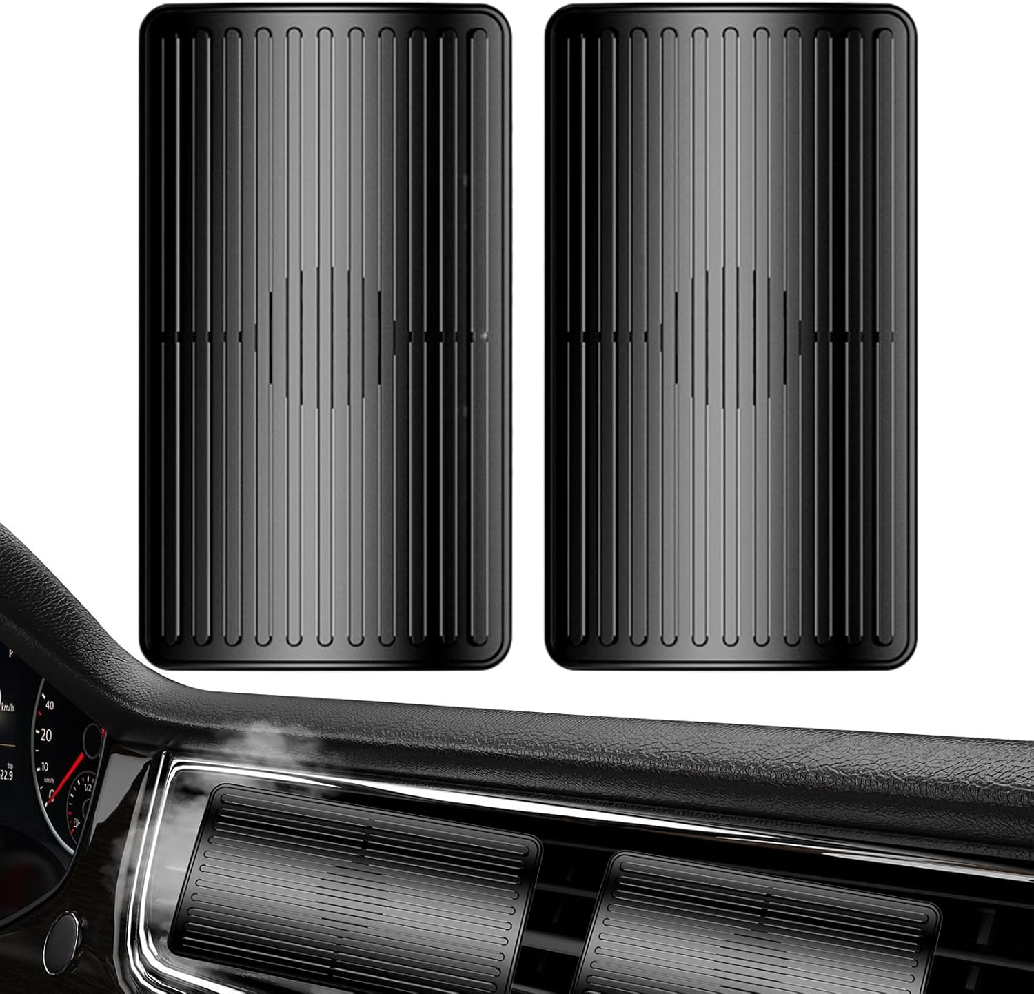 Car Air Conditioning Deflector - Air Conditioner Windshield Car Vent Wind Guide | Easy Install Baffle Road Trip Vehicle Interior Part for Minivan, Cravan