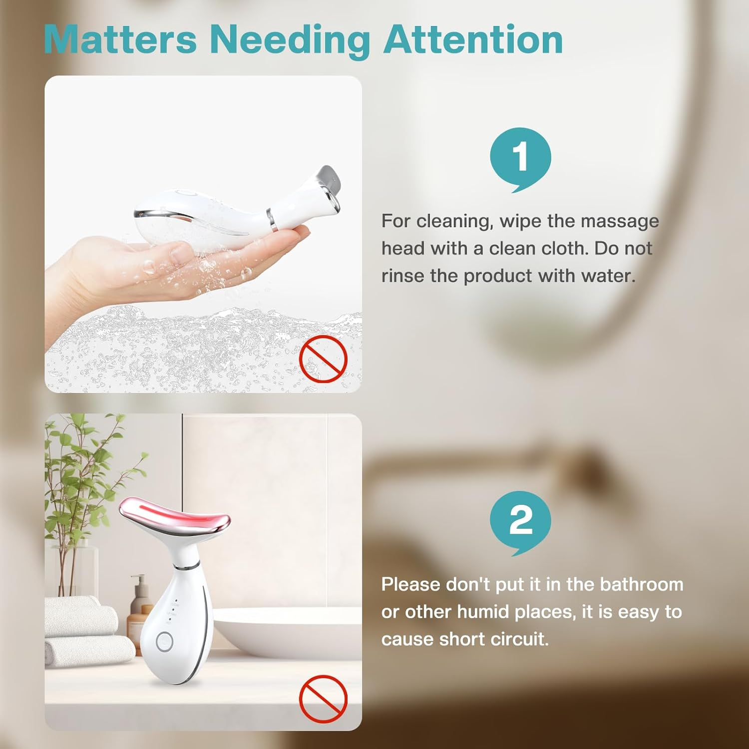 Airelax Face Massager Red Light Therapy Face Sculpting Tool, Facial Massager for Skin Care Face Lifting Device for Face and Neck, At-Home Face Massage Tool with 3 Modes & 3 Lights image number 4