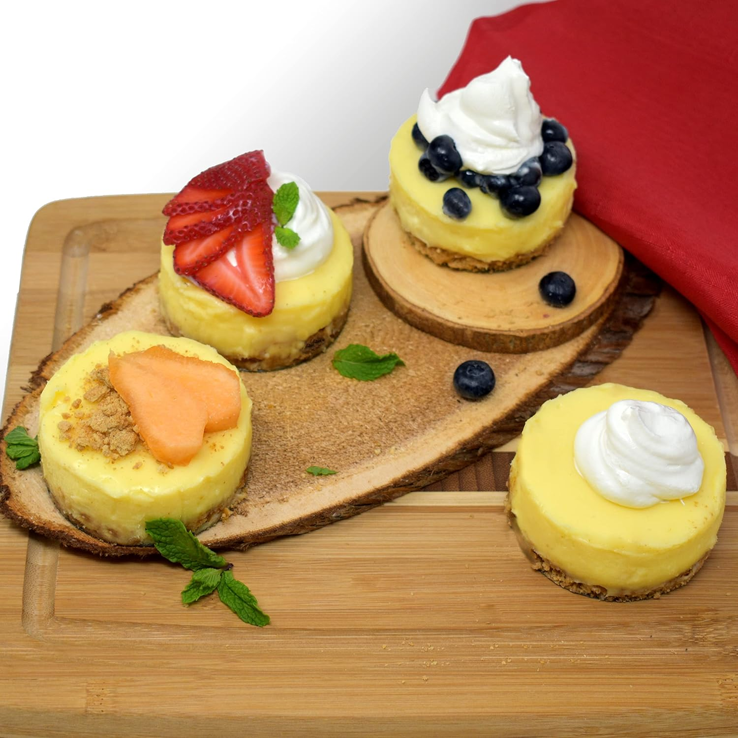 Norpro Nonstick 6 Cup Small Mini Cheesecake Muffin Cupcake Tart Quiche Pan New image number 1