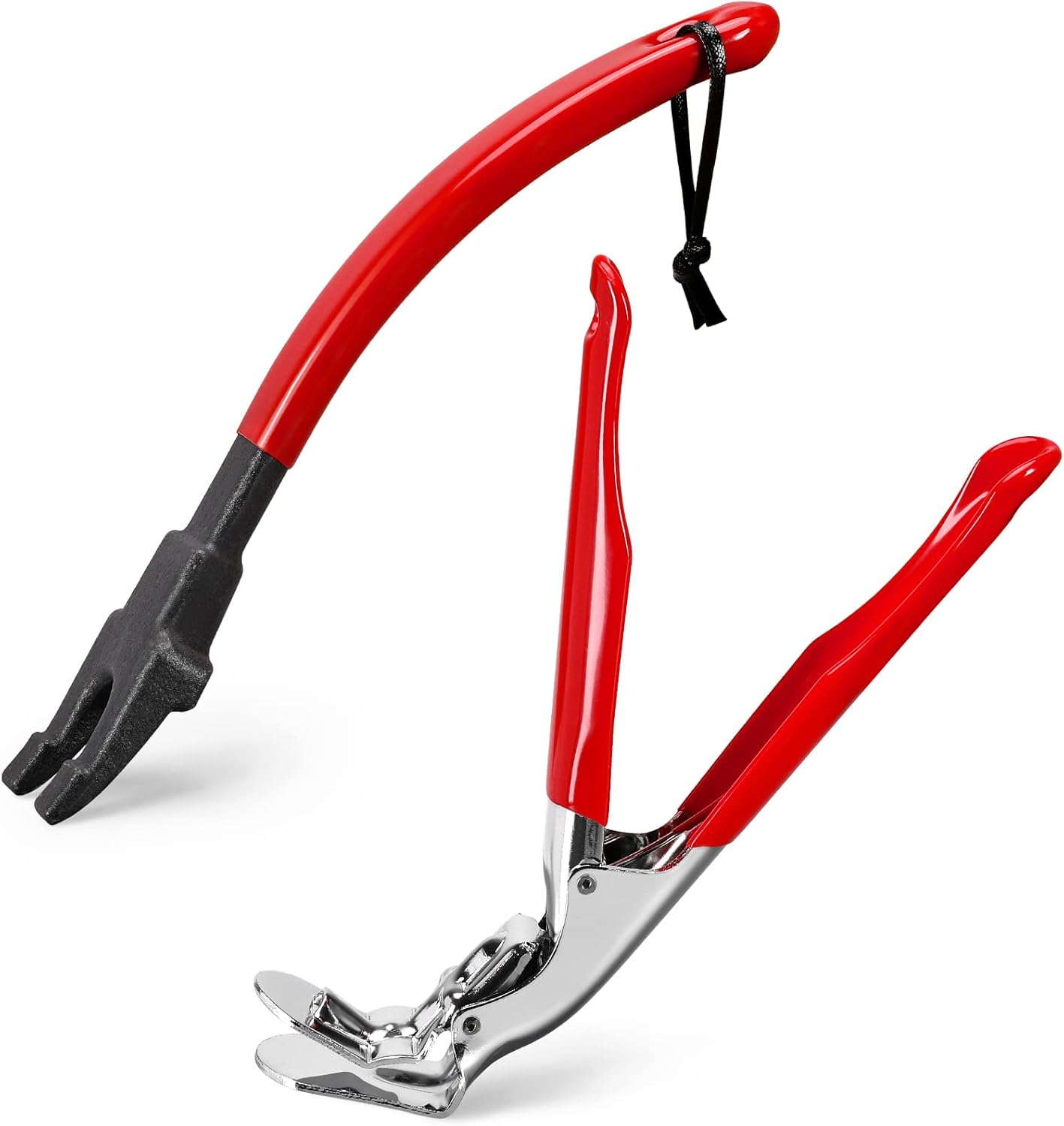 PIQUEBAR Grill Grate Lifter Gripper Barbeque Grid Lifter Kamado Joe Big Green Egg Accessories for Charcoal Grill Set of Two image number 3