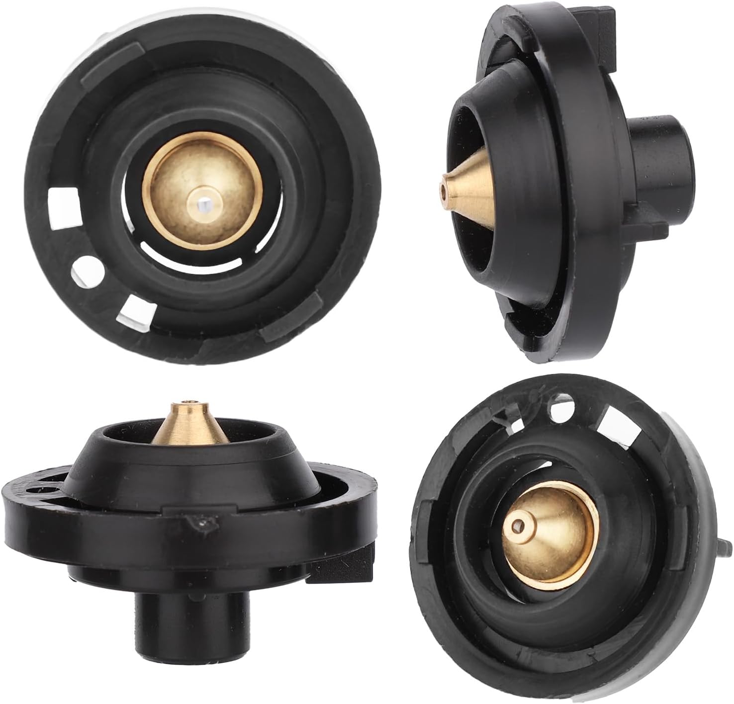 4Pcs 1.8Mm Electric Paint Spray Gun Nozzle Tips, Sprayer Nozzle Replacement Accessories Easy to Detach Compatible with Most Electric Paint Spray Tools image number 5