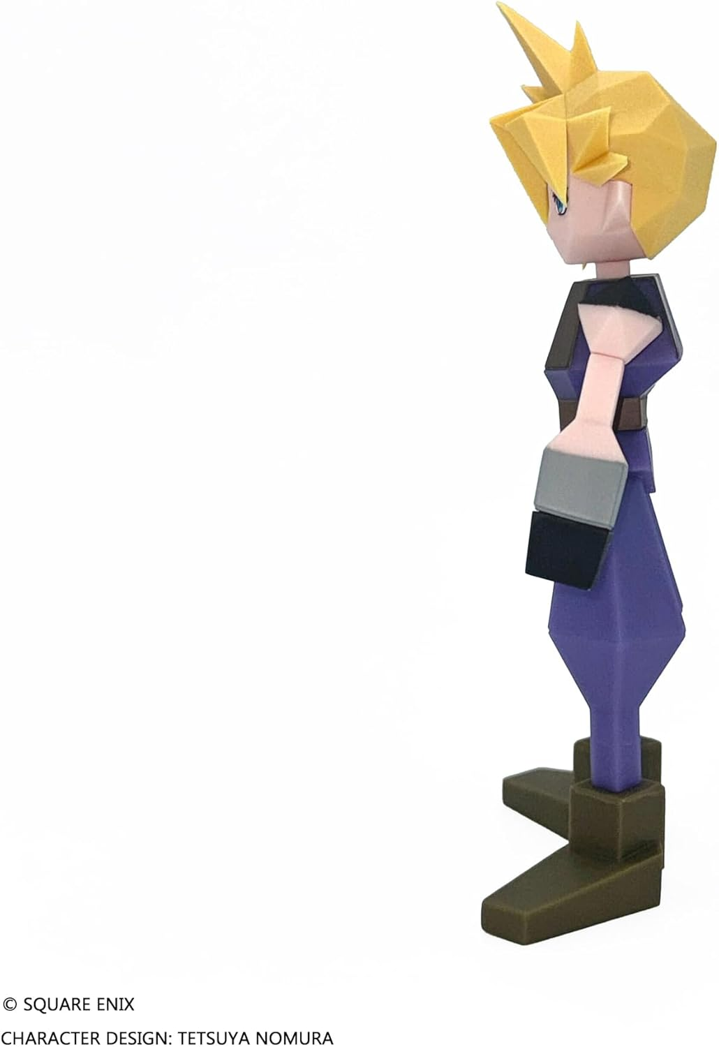 SQUARE ENIX Final Fantasy VII Polygon Soft Vinyl Figure - Cloud Strife image number 3