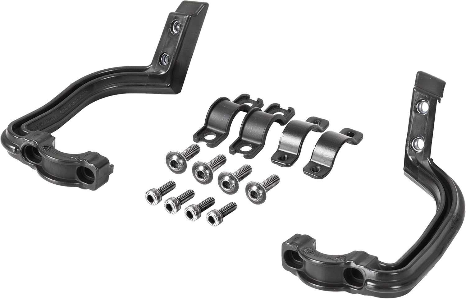 POLISPORT 8308500026 &ndash; Hand Protectors Bullit 1 Mx-Style Plastic Attachment Point Including Mounting Kit Compatible with Honda Motorcycles in Red image number 3