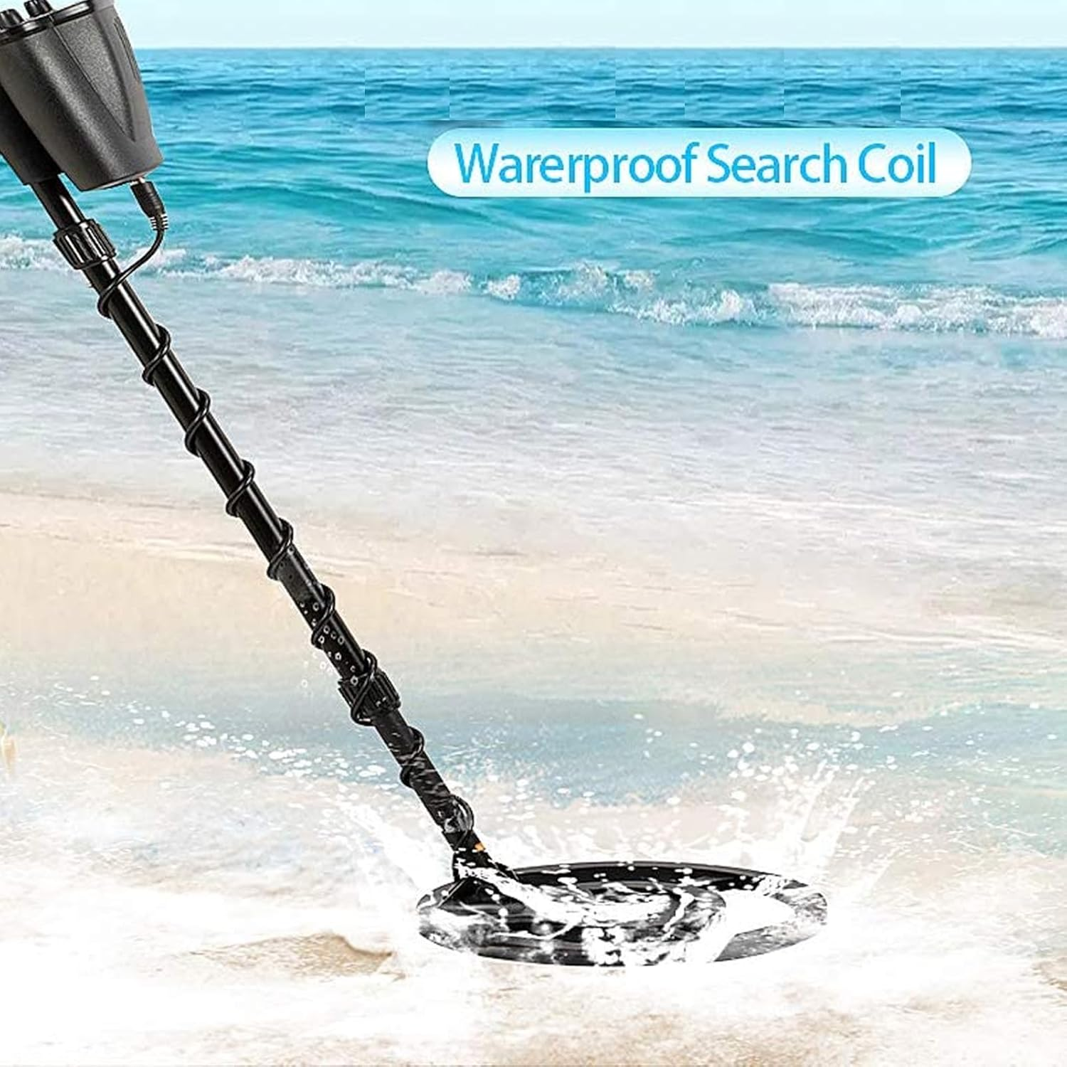 Metal Detector for Adults Professional, Waterproof Higher Accuracy 4 Modes Gold Detector with Strong Anti-Interference, 8 Levels Sensitivity, 8 Detection Depth Metal Detectors image number 5