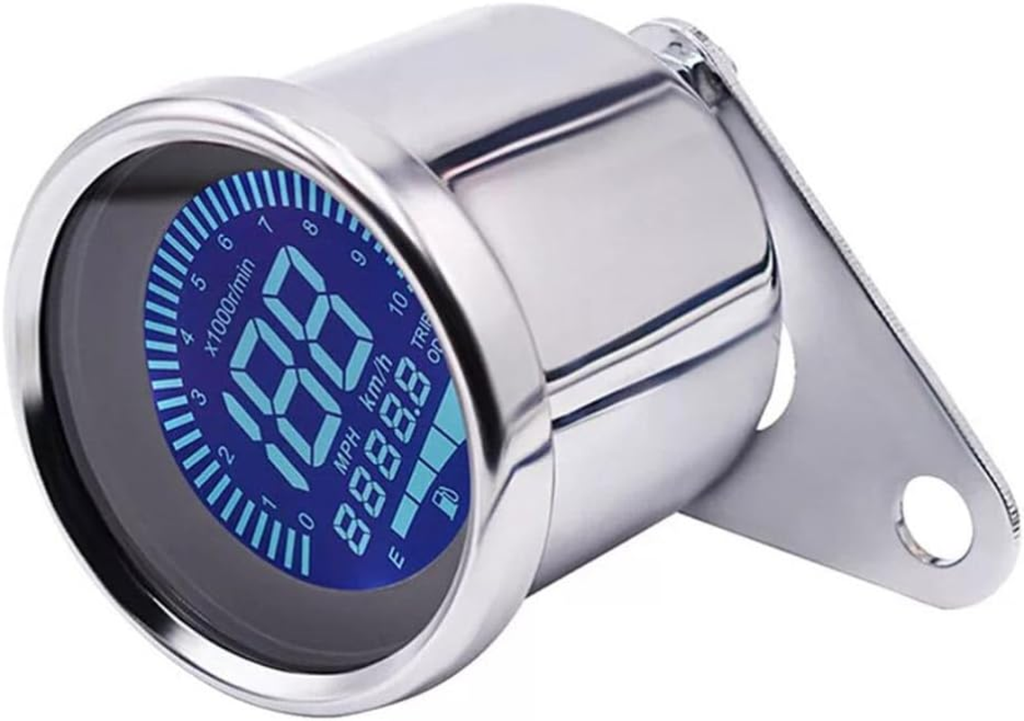 FELTECHELECTR Retro LCD Motorcycle Instrument Odometer Speedometer Tachometer for Electric Motorbike Accessories image number 6