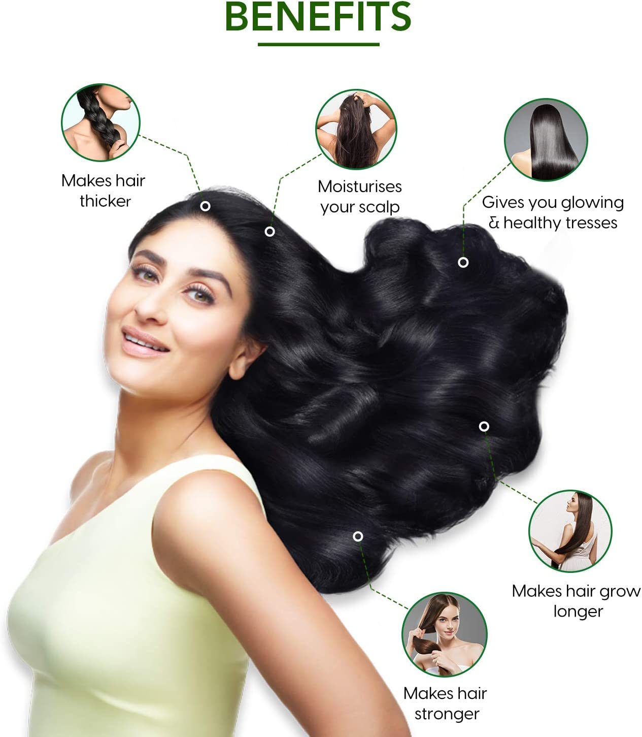 Dabur Amla Hair Oil - for Strong, Long and Thick Hair - 90Ml image number 6