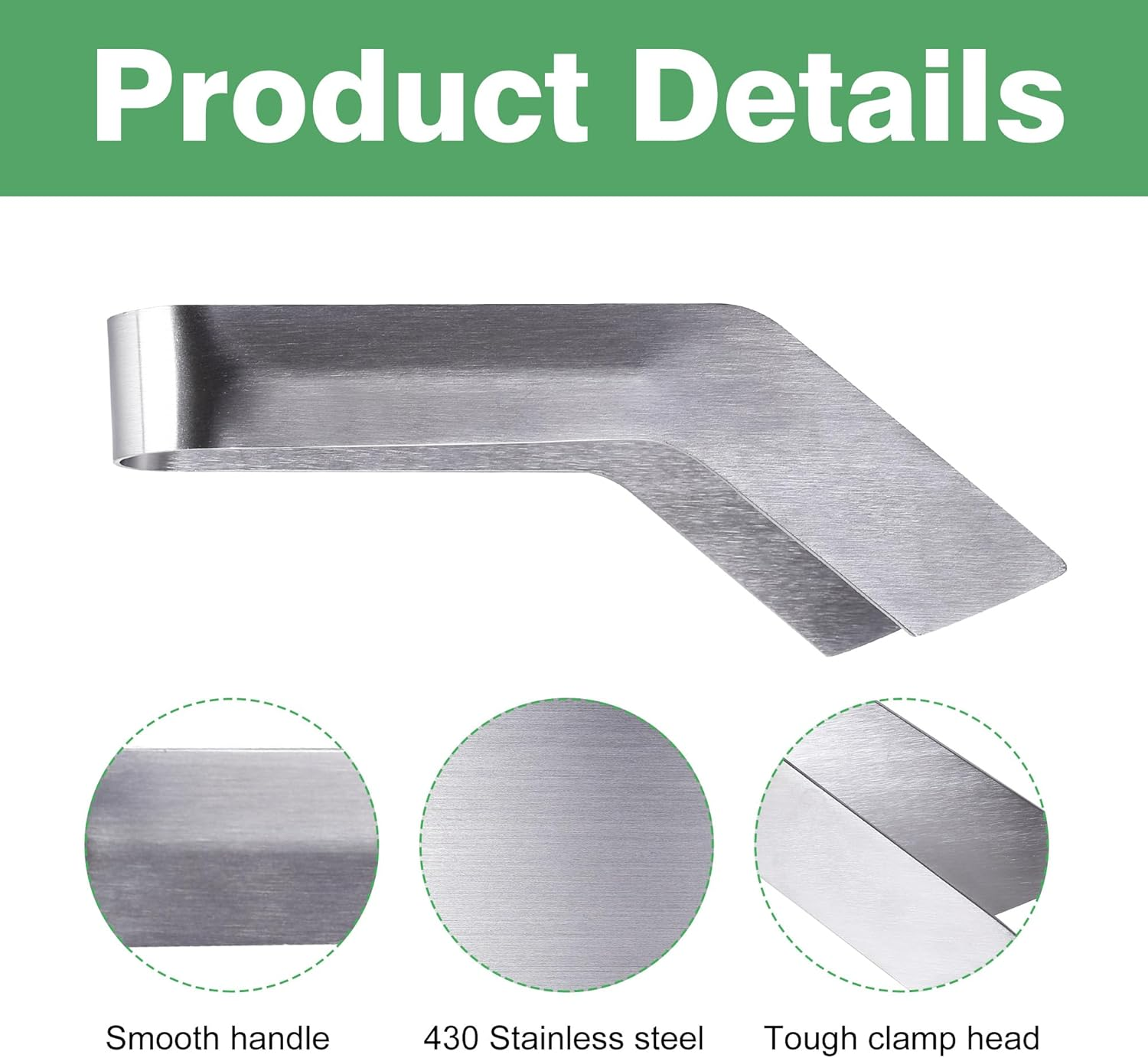 2 Pcs Seedling Transplant Tongs- 6.7 Inch Stainless Steel Gardening Plants Transplant Tongs- Seedling Remove Transplant Pliers for Reducing Root Damage image number 4