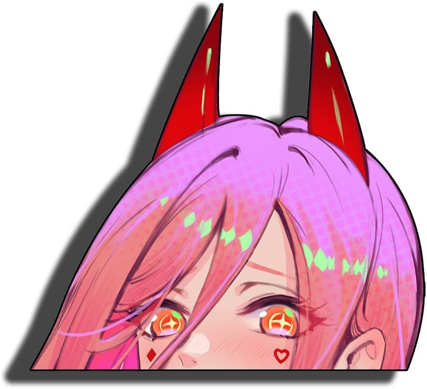 5.1 Inch Anime Car Bumper Decal Cartoon DIY Decoration Window Trunk Motorcycle Laptop Fuel Tank Cap Luggage Waterproof Stickers