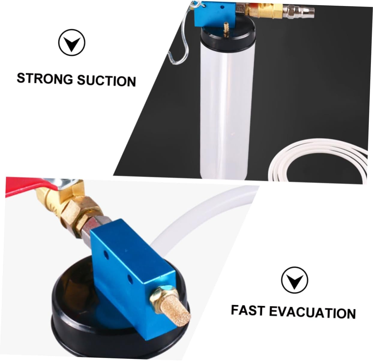 Alipis Brake Fluid Exchange Tool Clutch Oil Bleeder for Car Pneumatic Hydraulic System Efficient Air-Driven Brake Oil Replacement Tool Suitable for Automotive Maintenance and Repair image number 5
