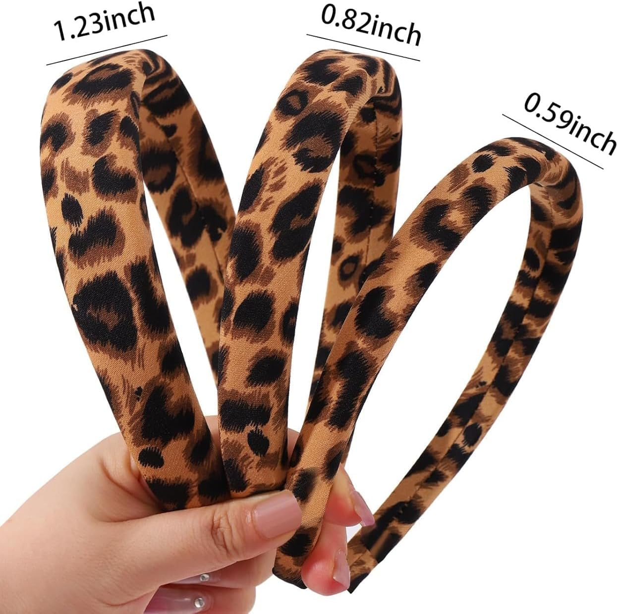 Leopard Print Headband, Women'S Vintage Hair Accessories, Leopard Headband, Women'S Girls, Leopard Headband, Headbands for Women and Girls image number 2