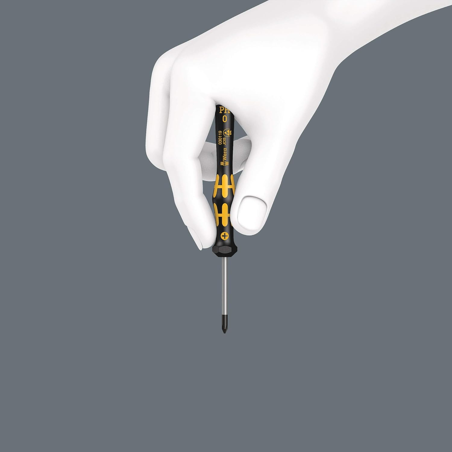 Wera 1567 Torx HF ESD Micro Screwdriver with Holding Function, TX 9 X 60 Mm Size image number 3
