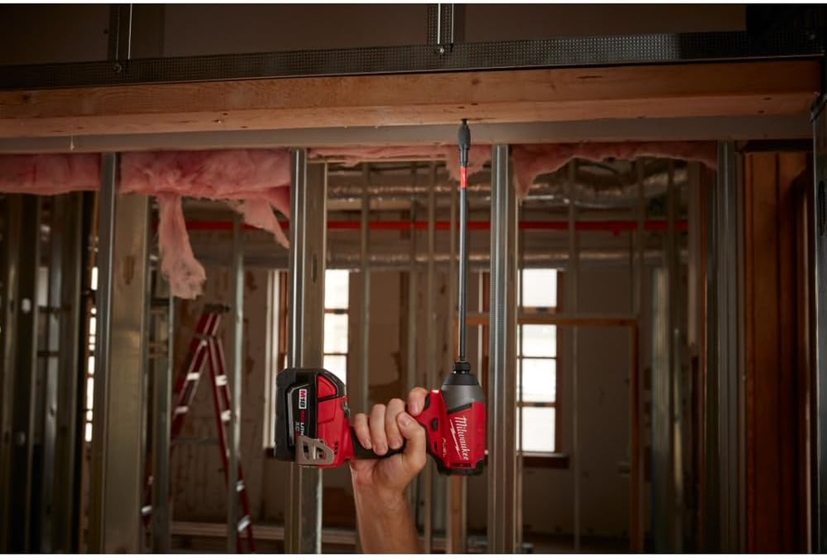 BIT HOLDER EXTENSION Q/C 150MM 1/4-HX SHOCKWAVE MILWAUKEE