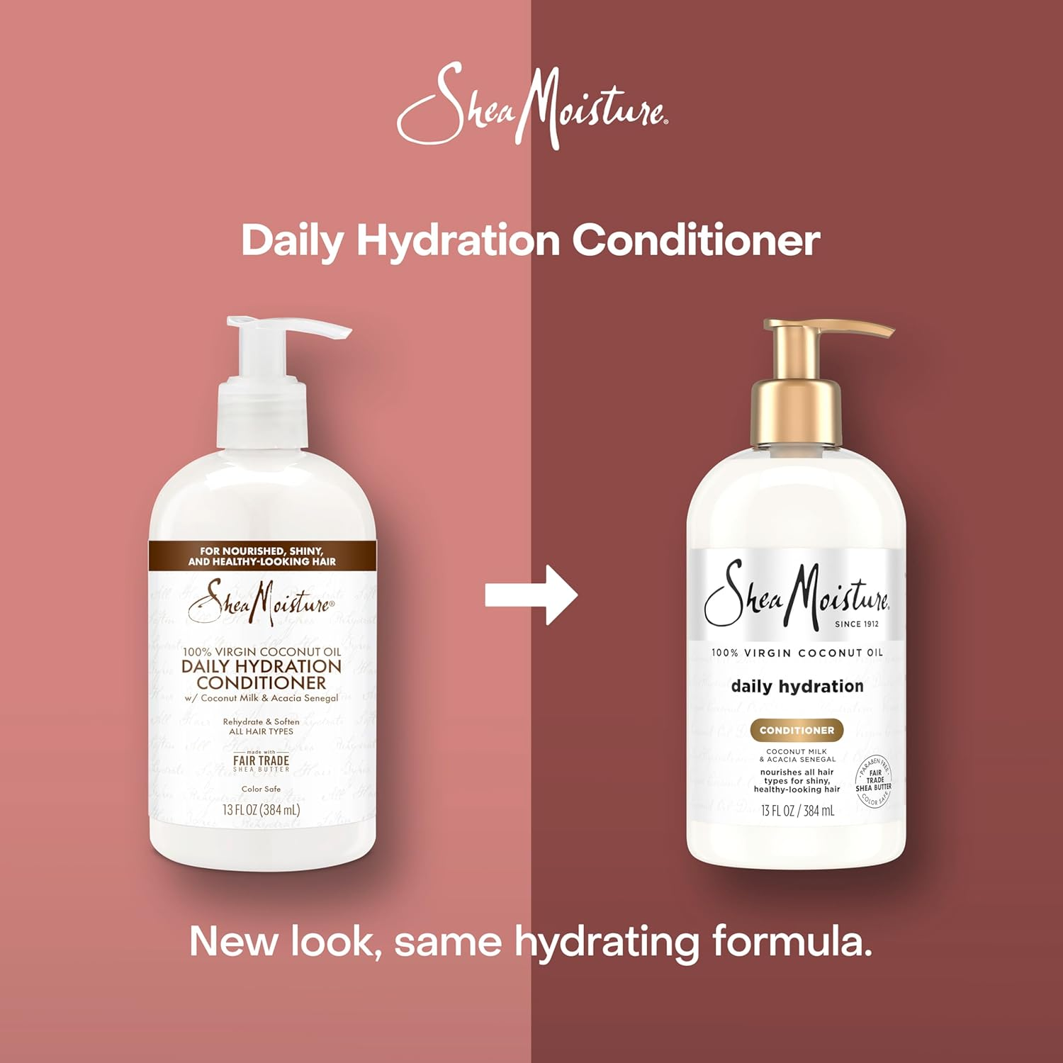 Shea Moisture Virgin Coconut Oil Daily Hydration Conditioner, 384 Ml, 13 Ounce image number 1