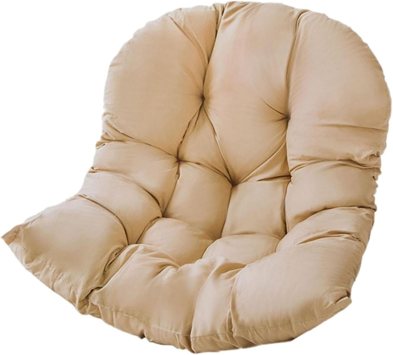 Hanging Egg Chair Cushion Chair Seat Cushion Garden Chair Mat Swinging Chair Pad for Lawn, Khaki image number 2
