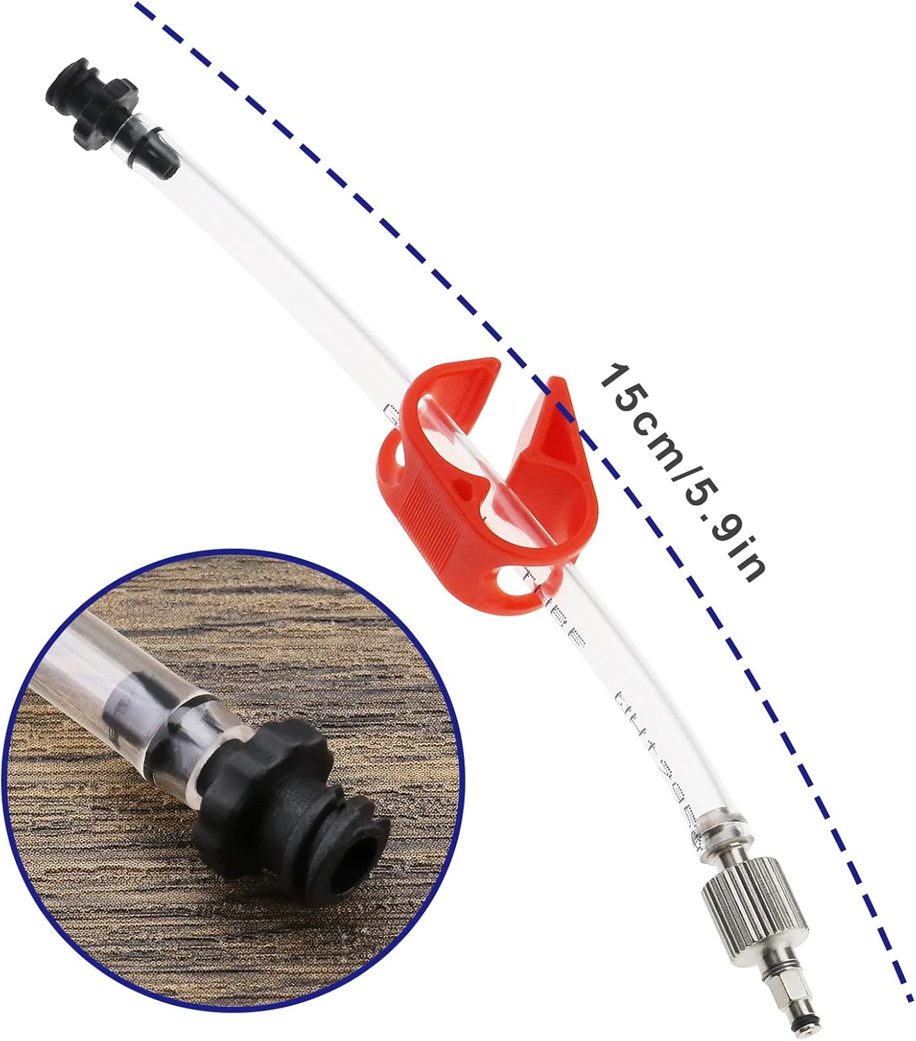 Ecsing 2 Sets Bicycle Brake Bleed Kit Compatible with SRAM Code R/RSC Guide R/RS/RSC/T Level TLM U RED Etap S-900 Bike Tools Equipment