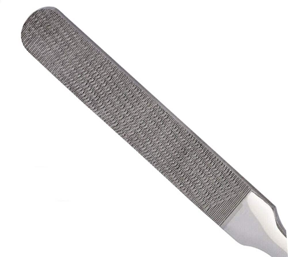 DMX INTL Stainless Steel Foot File Double Sided Pedicure Rasp Dead Hard Dry Cracked Skin Callus Remover Scraper Scrubber Foot Care Tool (2) image number 5