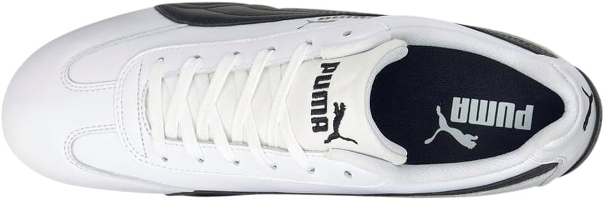 PUMA Mens Speedcat Shield Lace up Sneakers Casual Shoes Casual - White image number 3